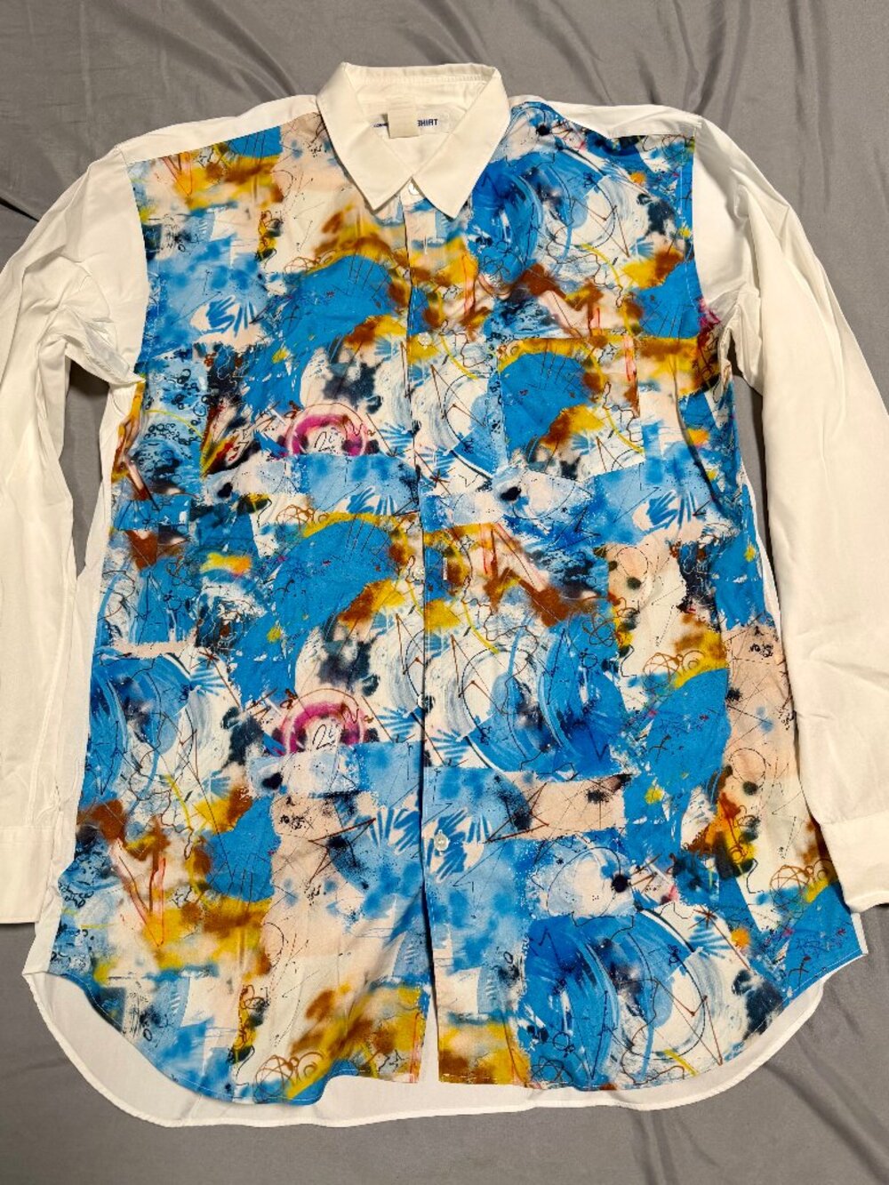 COMME des GARÇONS x FUTURA Button-Down Shirt - Color 2